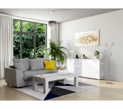 Offres ❤️ TIME Canapé 3 places SAGA tissu polaris grey 18 👍