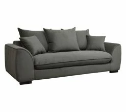 Meilleure vente 👍 TIME Canapé 3 places SAGA tissu trinity éléphant 34 👍 -Promos TIME Magasin 3544740026434 Q