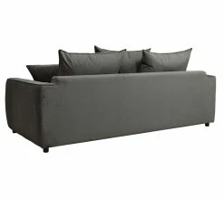 Meilleure vente 👍 TIME Canapé 3 places SAGA tissu trinity éléphant 34 👍 -Promos TIME Magasin 3544740026434 R