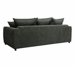 Meilleure vente 🎁 TIME Canapé 3 places SAGA tissu regain anthracite 67 😍 -Promos TIME Magasin 3544740026489 R