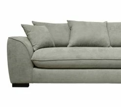 Meilleur prix 🎉 TIME Canapé 3 places SAGA tissu regain zinc 167 😉 -Promos TIME Magasin 3544740026496 A