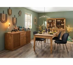 Top 10 👍 TIME Table L.170 + allonge EQUATORIA bois massif 👏 -Promos TIME Magasin 3609130012777 AMB9 279195