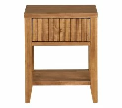 Le moins cher 💯 TIME Chevet 1 tiroir EQUATORIA pin massif 👍