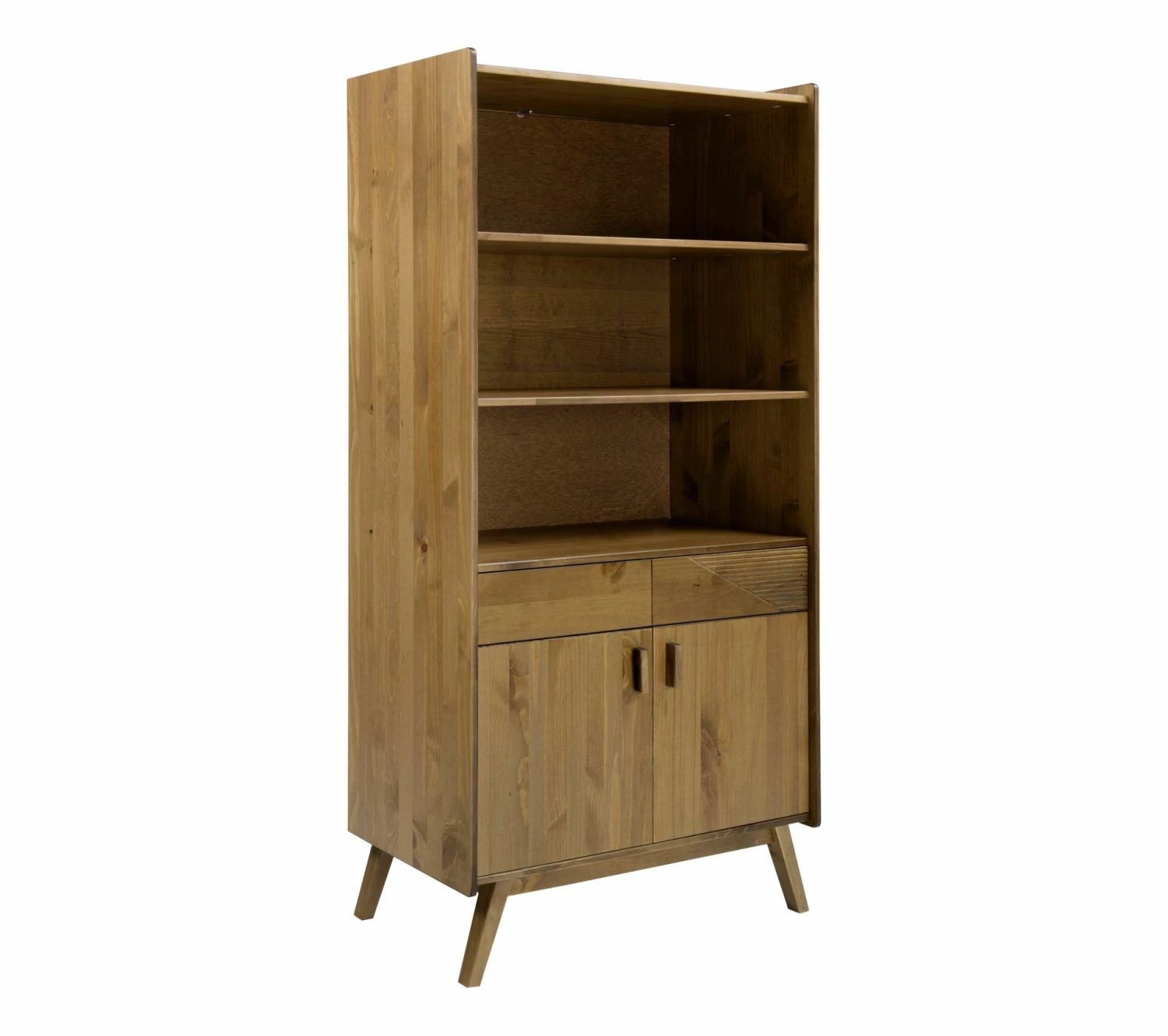 Grosses soldes 🔥 TIME Bibliothèque CLAUDIA pin massif foncé 😀 5 Grosses soldes 🔥 TIME Bibliothèque CLAUDIA pin massif foncé 😀 – Image 3