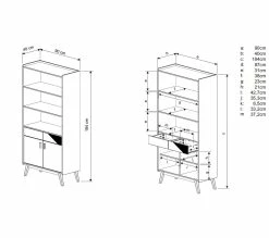 Grosses soldes 🔥 TIME Bibliothèque CLAUDIA pin massif foncé 😀 23 Grosses soldes 🔥 TIME Bibliothèque CLAUDIA pin massif foncé 😀 -Promos TIME Magasin 3609130013774 Z1