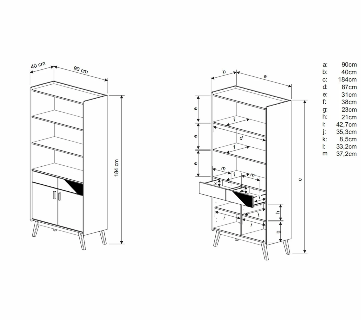 Grosses soldes 🔥 TIME Bibliothèque CLAUDIA pin massif foncé 😀 13 Grosses soldes 🔥 TIME Bibliothèque CLAUDIA pin massif foncé 😀 – Image 11