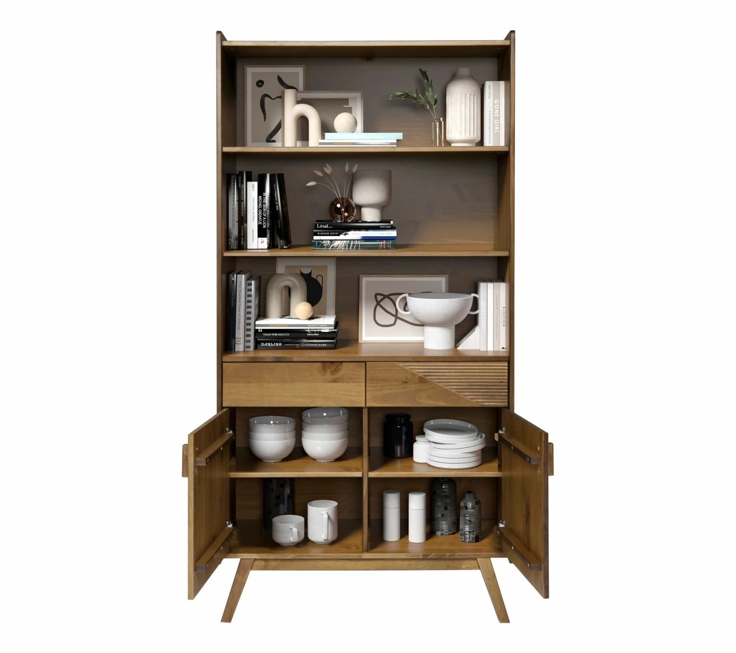 Grosses soldes 🔥 TIME Bibliothèque CLAUDIA pin massif foncé 😀 12 Grosses soldes 🔥 TIME Bibliothèque CLAUDIA pin massif foncé 😀 – Image 10