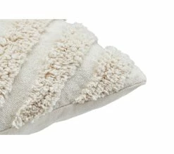 Le moins cher 💯 TIME Coussin 40x40 cm ISSA Ecru 🧨 -Promos TIME Magasin 3661733047723 D