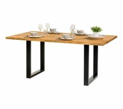 Acheter ⌛ TIME Table rectangulaire L.180 EMMA chêne massif 🎉 -Promos TIME Magasin 3877000686483 P