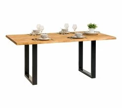 Acheter ⌛ TIME Table rectangulaire L.180 EMMA chêne massif 🎉 -Promos TIME Magasin 3877000686483 Z2