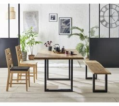 Remise 👍 TIME Chaise EMMA chêne massif ⌛ -Promos TIME Magasin 3877000686513 AMB9 185677