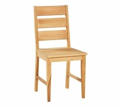 Remise 👍 TIME Chaise EMMA chêne massif ⌛ -Promos TIME Magasin 3877000686513 Q