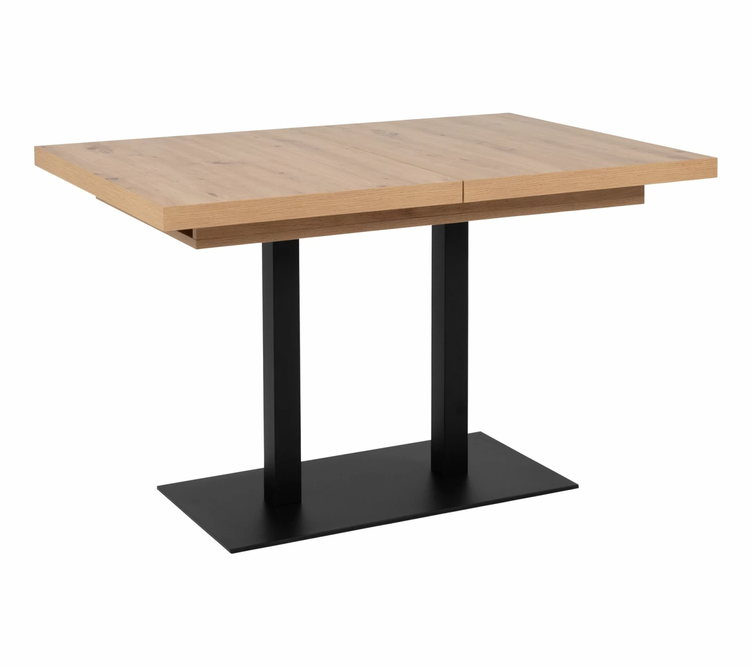 Grosses soldes ❤️ TIME Table L.120/172 1 allonge QUADRATO imitation chêne/noir 🔔 5 Grosses soldes ❤️ TIME Table L.120/172 1 allonge QUADRATO imitation chêne/noir 🔔 – Image 3