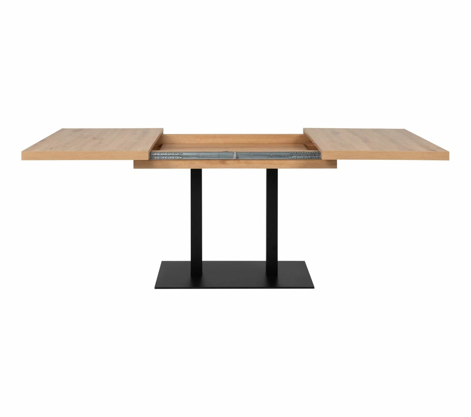 Grosses soldes ❤️ TIME Table L.120/172 1 allonge QUADRATO imitation chêne/noir 🔔 6 Grosses soldes ❤️ TIME Table L.120/172 1 allonge QUADRATO imitation chêne/noir 🔔 – Image 4