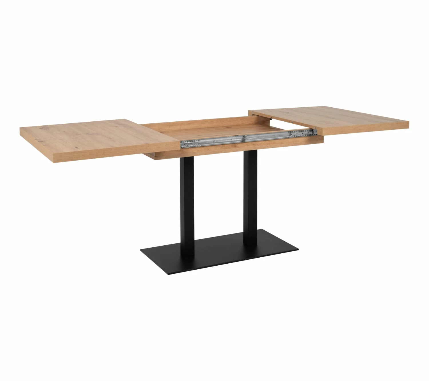 Grosses soldes ❤️ TIME Table L.120/172 1 allonge QUADRATO imitation chêne/noir 🔔 8 Grosses soldes ❤️ TIME Table L.120/172 1 allonge QUADRATO imitation chêne/noir 🔔 – Image 6