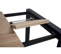 Coupon 💯 TIME Table L.160/240 + allonges CAMDEN Chêne sonoma/noir 👍 -Promos TIME Magasin 4894223191159 A