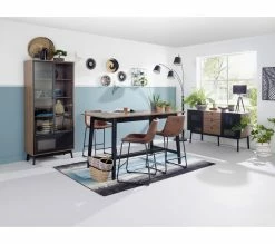 Tout neuf 🧨 TIME Tabouret de bar H.61 ROMANE Marron vintage 🎉 -Promos TIME Magasin 4894223196437 AMB9 70361