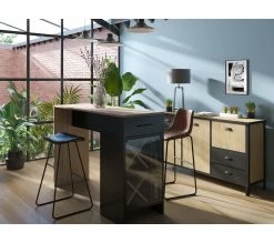 Promo ⭐ TIME Tabouret de bar H.73 ROMANE Marron vintage 🎁 -Promos TIME Magasin 4894223196444 AMB3D2