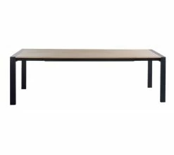 Grosses soldes 🎁 TIME Table L.120/160 + allonge CAMDEN Chêne sonoma/noir 🔥 -Promos TIME Magasin 4894223204736 Z1