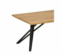 Budget 🎁 TIME Table basse industrielle ANDREA Imitation chêne/noir ❤️ -Promos TIME Magasin 4894223206921 D