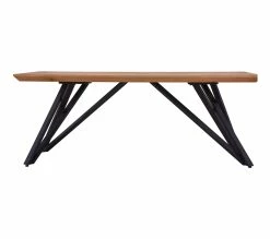 Budget 🎁 TIME Table basse industrielle ANDREA Imitation chêne/noir ❤️ -Promos TIME Magasin 4894223206921 Z4