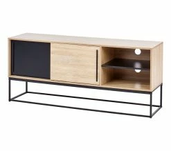 Budget 🎁 Meuble TV industriel TIME Noir/chêne VINCENTE 👏 24 Budget 🎁 Meuble TV industriel TIME Noir/chêne VINCENTE 👏 -Promos TIME Magasin 4894223213097 Z3