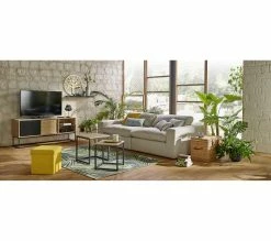 Remise 😀 Table basse rectang imitation TIME chêne sonoma/ noir VINCENTE ✨ -Promos TIME Magasin 4894223218450 AMB9 185759