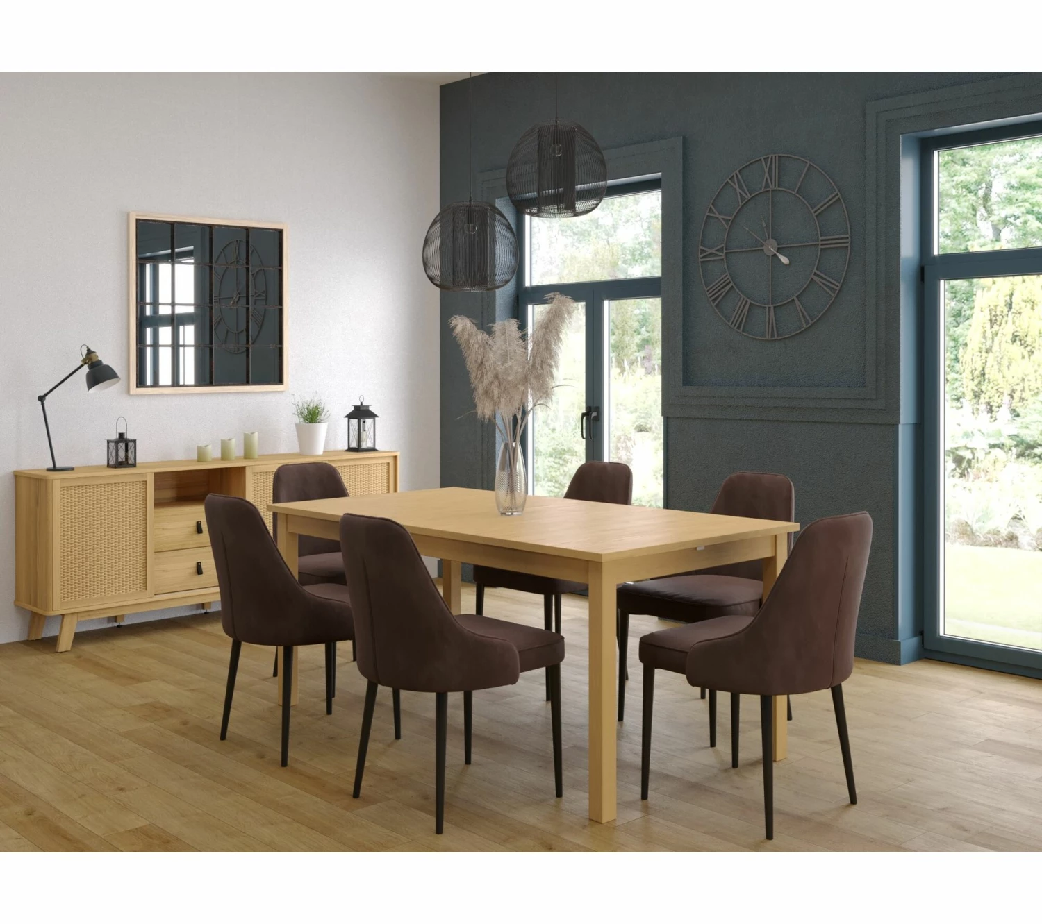 Acheter ❤️ TIME Chaise velours MARINETTE Taupe 😀 4 Acheter ❤️ TIME Chaise velours MARINETTE Taupe 😀 – Image 2