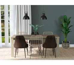 Acheter ❤️ TIME Chaise velours MARINETTE Taupe 😀 32 Acheter ❤️ TIME Chaise velours MARINETTE Taupe 😀 -Promos TIME Magasin 4894223218832 AMB3D3