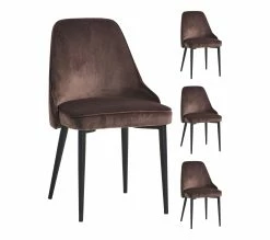 Acheter ❤️ TIME Chaise velours MARINETTE Taupe 😀 38 Acheter ❤️ TIME Chaise velours MARINETTE Taupe 😀 -Promos TIME Magasin 4894223218832 B