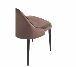 Acheter ❤️ TIME Chaise velours MARINETTE Taupe 😀 27 Acheter ❤️ TIME Chaise velours MARINETTE Taupe 😀 -Promos TIME Magasin 4894223218832 D