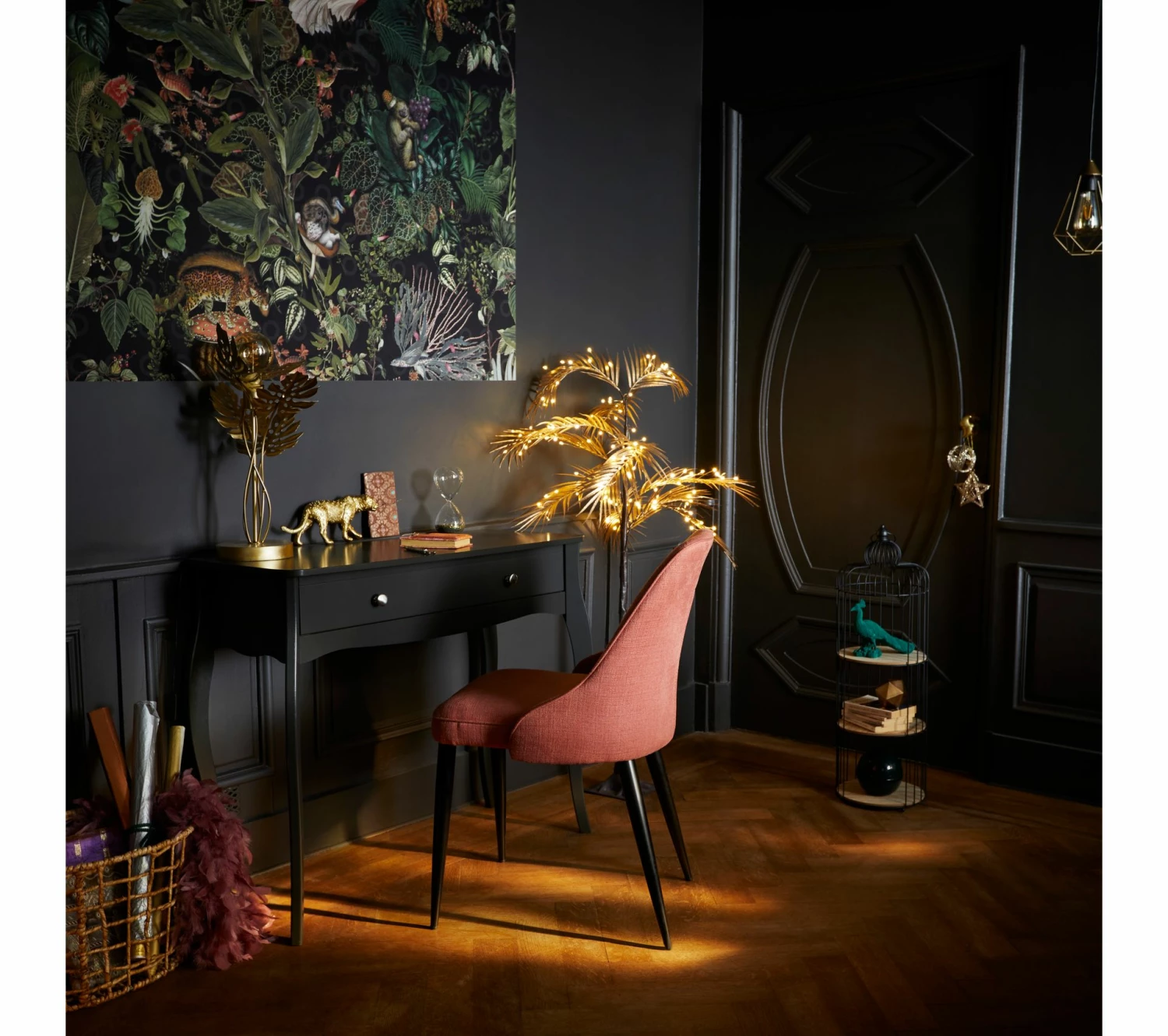 Grosses soldes 🧨 TIME Chaise tissu MARINETTE Corail 🧨 11 Grosses soldes 🧨 TIME Chaise tissu MARINETTE Corail 🧨 – Image 9