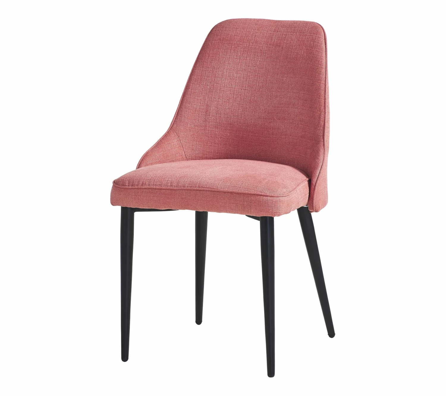 Grosses soldes 🧨 TIME Chaise tissu MARINETTE Corail 🧨 6 Grosses soldes 🧨 TIME Chaise tissu MARINETTE Corail 🧨 – Image 4