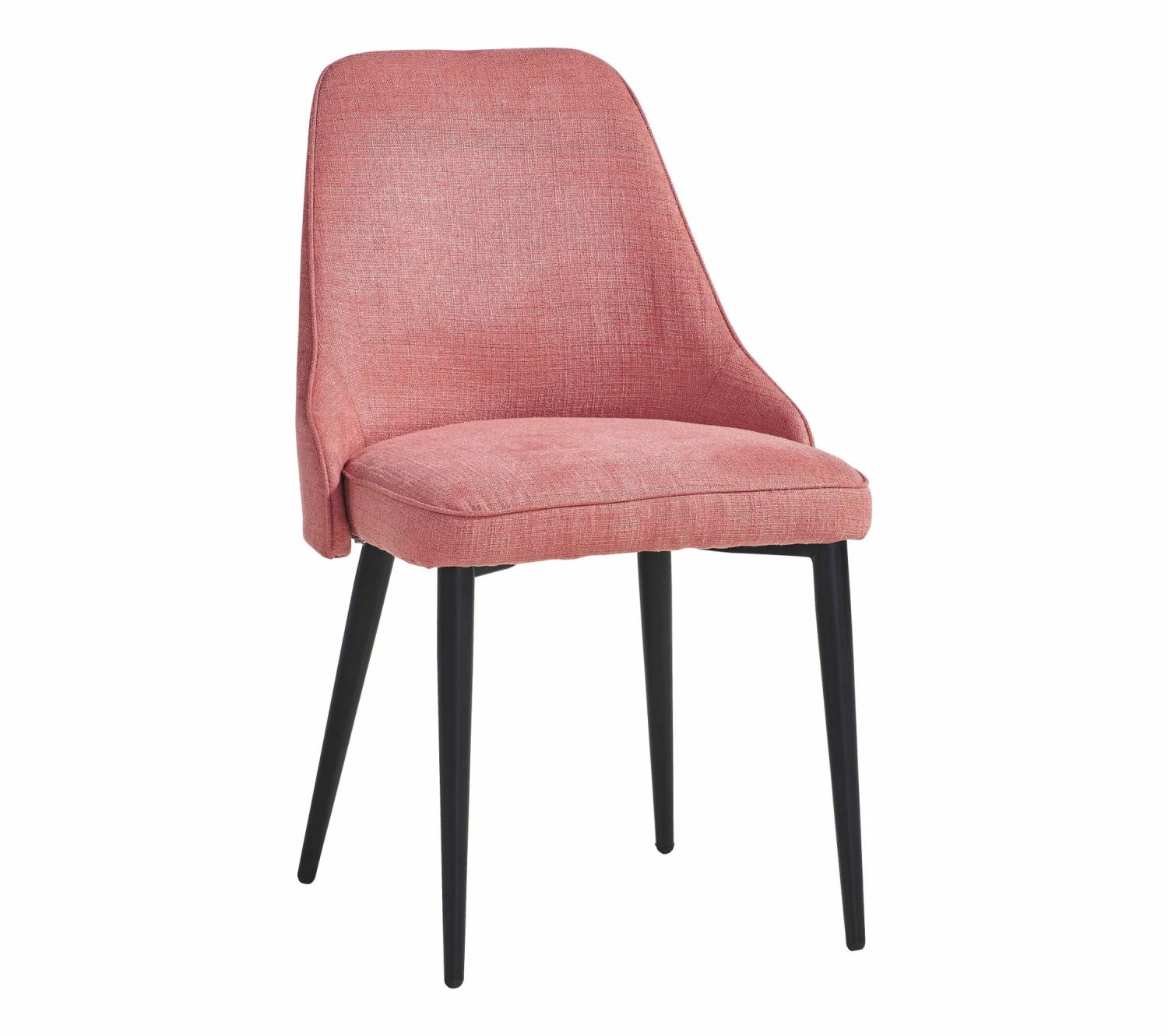 Grosses soldes 🧨 TIME Chaise tissu MARINETTE Corail 🧨 5 Grosses soldes 🧨 TIME Chaise tissu MARINETTE Corail 🧨 – Image 3