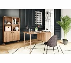 Le moins cher 😀 TIME Bureau 1 porte COLUMBUS Imitation chêne ❤️ -Promos TIME Magasin 4894223220316 AMB2