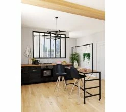 Grosses soldes ✨ TIME Mange debout QUITO Acacia et noir 🔔