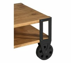 Top 10 😉 TIME Table basse industriel WINSTON Noir / imitation chêne ✨ -Promos TIME Magasin 4894223227865 D