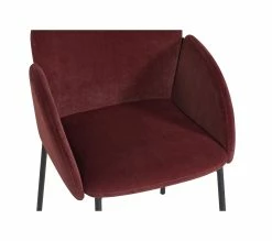 Vente flash 😉 TIME Chaise velours MARTHE pourpre ⭐ 13 Vente flash 😉 TIME Chaise velours MARTHE pourpre ⭐ -Promos TIME Magasin 4894223229210 D