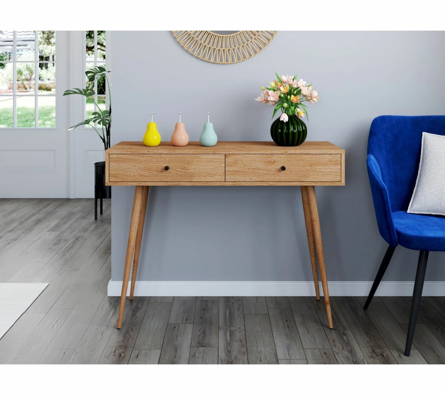 Sortie 😉 Console vintage TIME chêne Columbus ✨ 3 Sortie 😉 Console vintage TIME chêne Columbus ✨