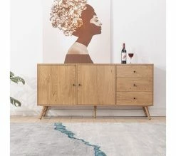 Le moins cher 😉 TIME Buffet COLUMBUS imitation chêne ⌛ 23 Le moins cher 😉 TIME Buffet COLUMBUS imitation chêne ⌛ -Promos TIME Magasin 4894223229661 AMB2