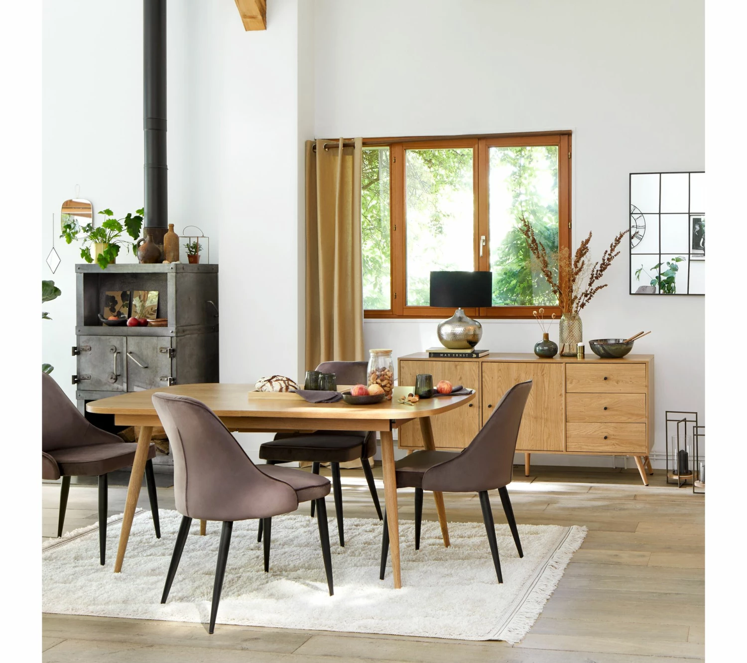 Le moins cher 😉 TIME Buffet COLUMBUS imitation chêne ⌛ 13 Le moins cher 😉 TIME Buffet COLUMBUS imitation chêne ⌛ – Image 11