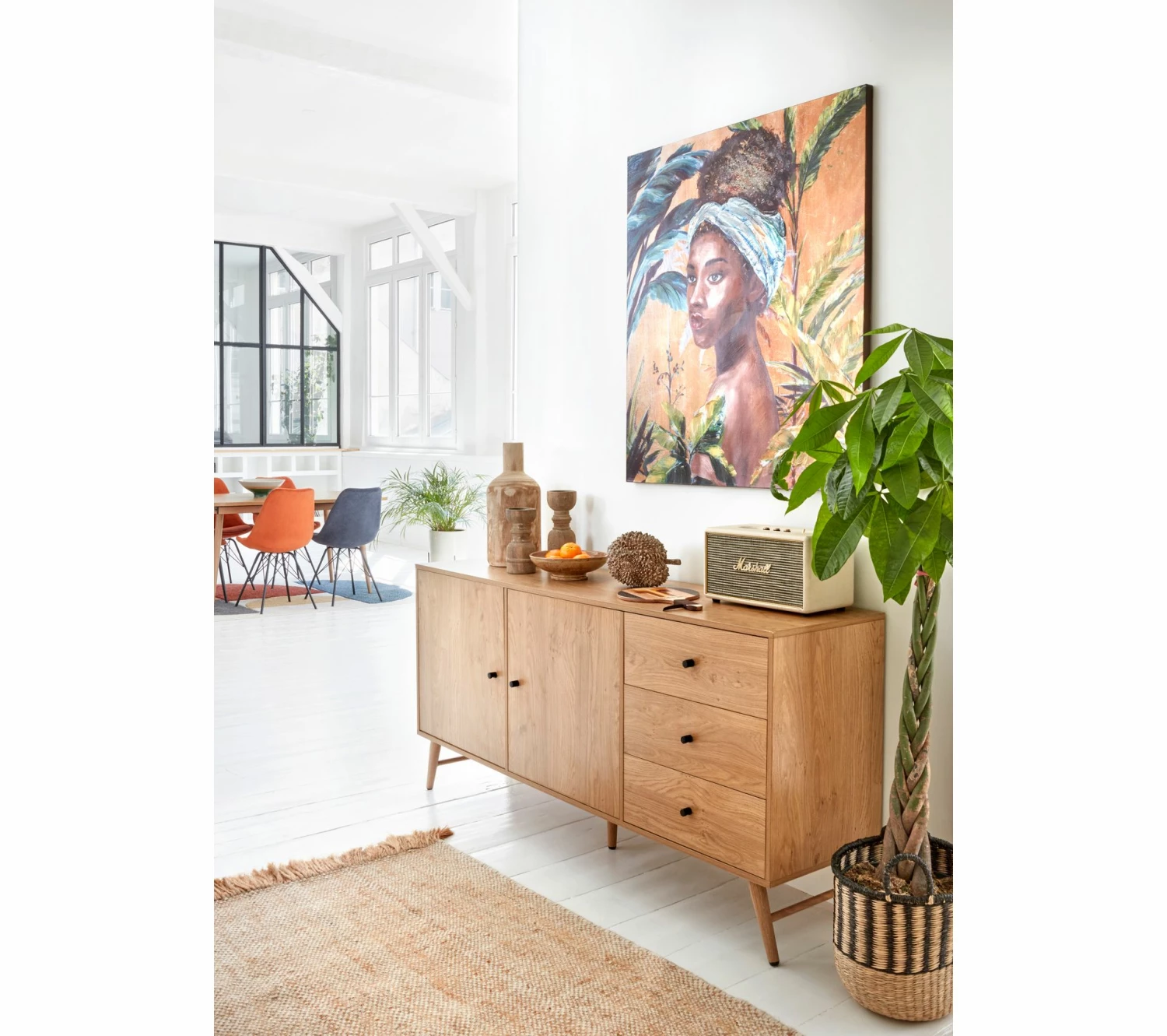 Le moins cher 😉 TIME Buffet COLUMBUS imitation chêne ⌛ 10 Le moins cher 😉 TIME Buffet COLUMBUS imitation chêne ⌛ – Image 8