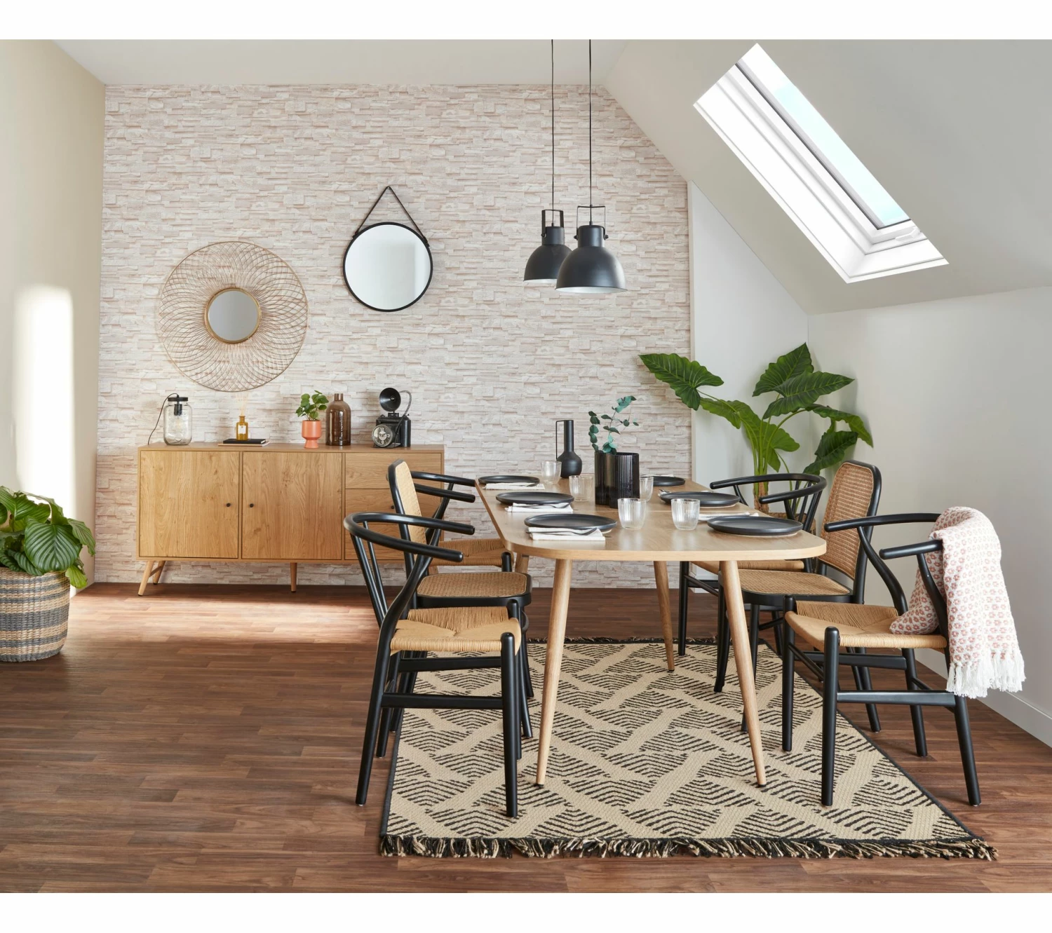 Le moins cher 😉 TIME Buffet COLUMBUS imitation chêne ⌛ 14 Le moins cher 😉 TIME Buffet COLUMBUS imitation chêne ⌛ – Image 12