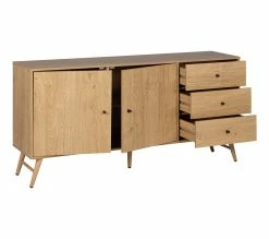 Le moins cher 😉 TIME Buffet COLUMBUS imitation chêne ⌛ 16 Le moins cher 😉 TIME Buffet COLUMBUS imitation chêne ⌛ -Promos TIME Magasin 4894223229661 VO