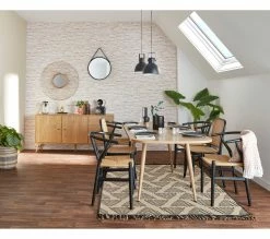 Offres 😀 TIME Table à manger extensible 160-200 x 90 cm COLUMBUS imitation chêne 😉