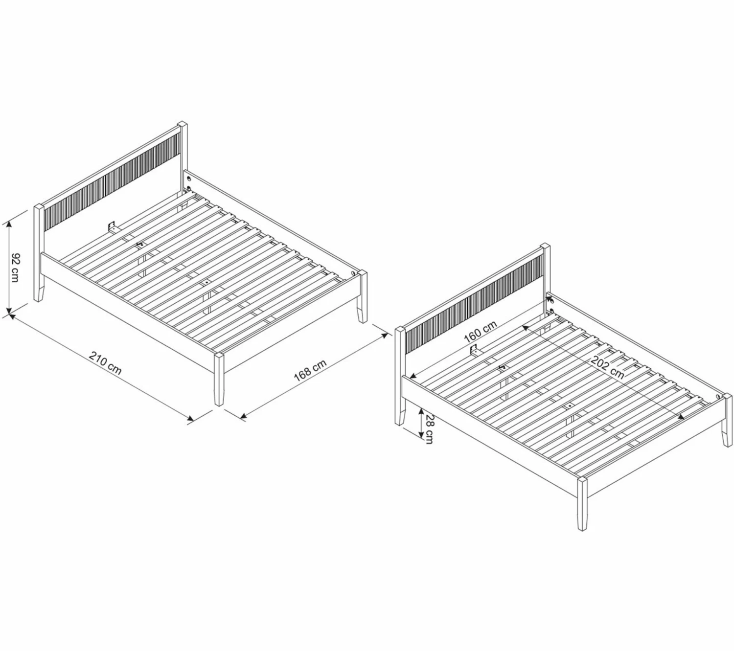 Nouveau 😀 TIME Lit 160x200 cm avec sommier EQUATORIA pin massif 💯 11 Nouveau 😀 TIME Lit 160x200 cm avec sommier EQUATORIA pin massif 💯 – Image 9