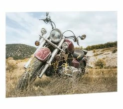 Budget 🔥 TIME Tableau verre 100x70 MOTO 😉 -Promos TIME Magasin 5011583400021 Q