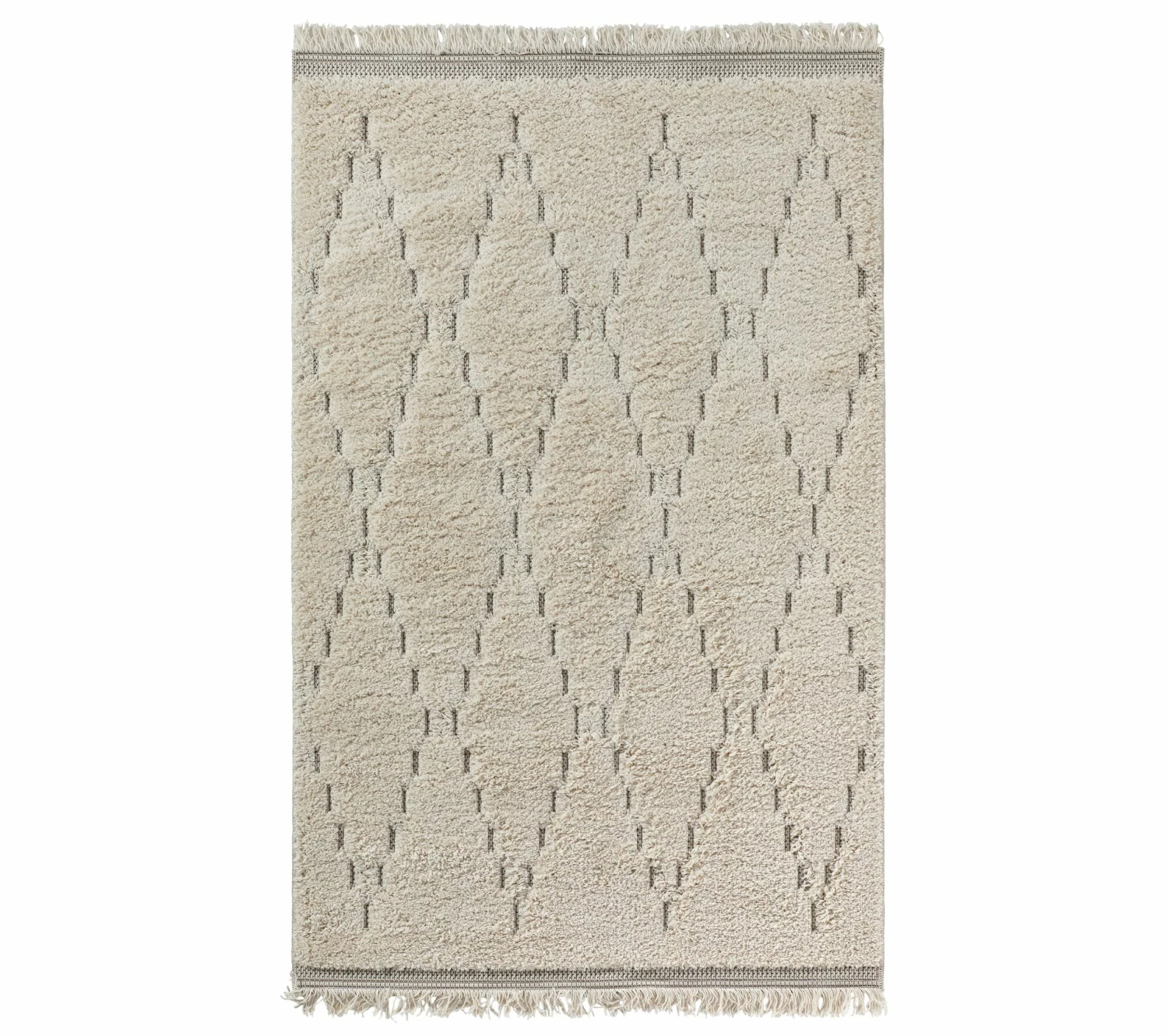 Promo ❤️ TIME Tapis 160x230 cm TANGER écru 🎉 4 Promo ❤️ TIME Tapis 160x230 cm TANGER écru 🎉 – Image 2