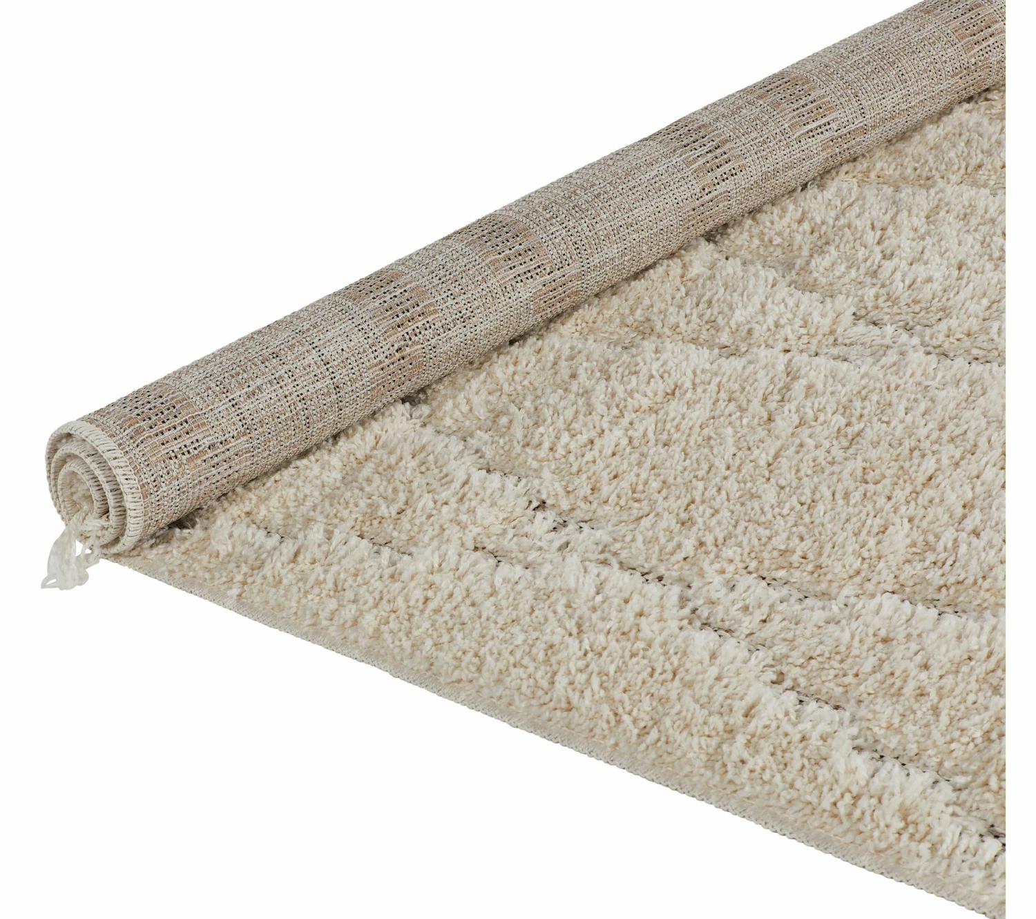 Promo ❤️ TIME Tapis 160x230 cm TANGER écru 🎉 5 Promo ❤️ TIME Tapis 160x230 cm TANGER écru 🎉 – Image 3