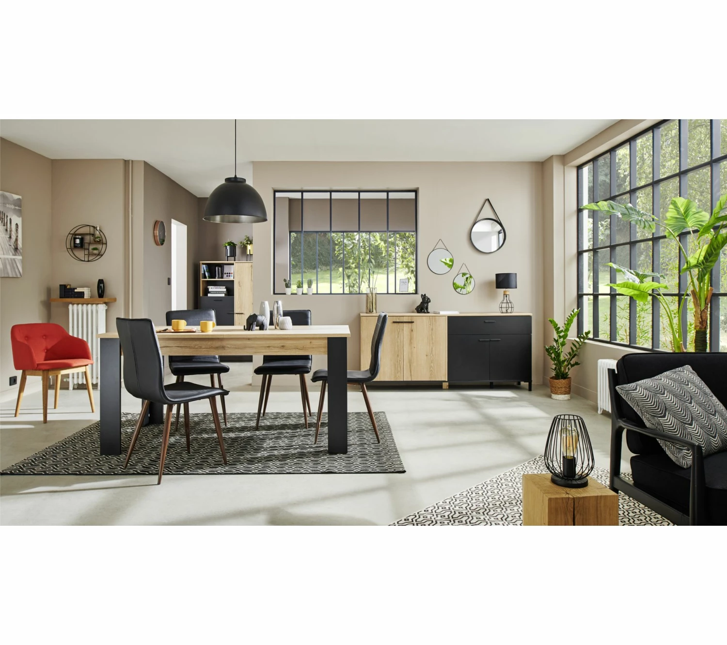 Le moins cher 😀 TIME Tapis 120x170 cm VIAGGIO Noir 😀 16 Le moins cher 😀 TIME Tapis 120x170 cm VIAGGIO Noir 😀 – Image 14